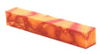 Orange Sunspot (Orange/Red) - Kirinite Pen Blank Kirinite