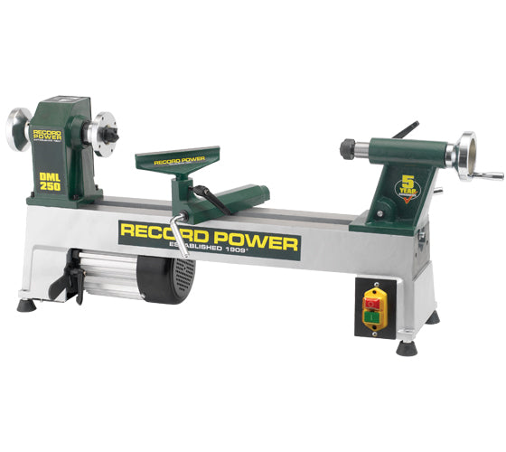 Record Power DML250 Woodturning Lathe