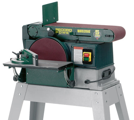 Record Power BDS250 10" x 6" Belt & Disc Sander Record Power