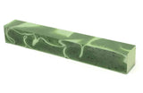 A pack of 5 Kirinite pen blanks all with swirls available at a discount to buying individually.  The pack contains:  Cyclone Pepper Jade Lava Flow Yellow Jacket Red Harvest Approx size 20mm x 20mm x 150mm