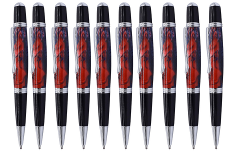 Cerra Pen Kit - Chrome & Black - PACKS