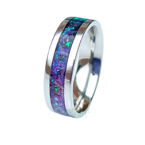 6mm Inlay Stainless Steel Ring Core Greenvill Crafts