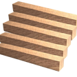 Bubinga Pen Blanks - 5 Pack