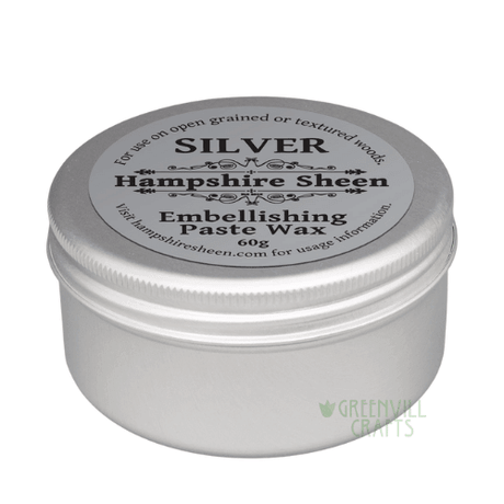 Embellishing Wax - Silver - 60g - Hampshire Sheen