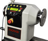 NOVA Nebula 18" DVR Woodturning Lathe Nova - programmable dvr motor with no pulleys