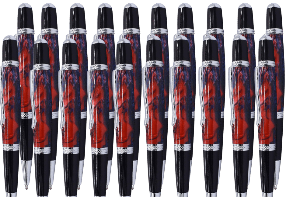 Cerra Pen Kit - Chrome & Black - PACKS