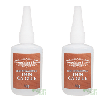 2 X 50g Thin CA Glue - Hampshire Sheen Hampshire Sheen