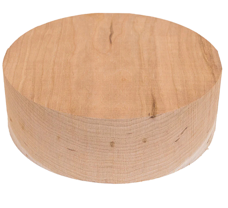 Cherry woodturning bowl blank