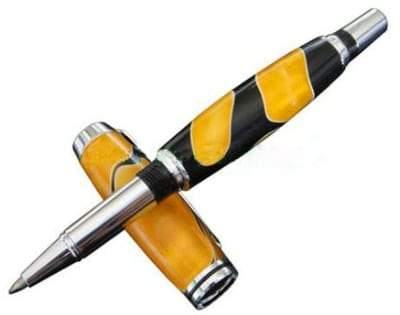 Chrome Jr Gentleman Roller Ball Pen Kit (upgraded version) Greenvill Crafts