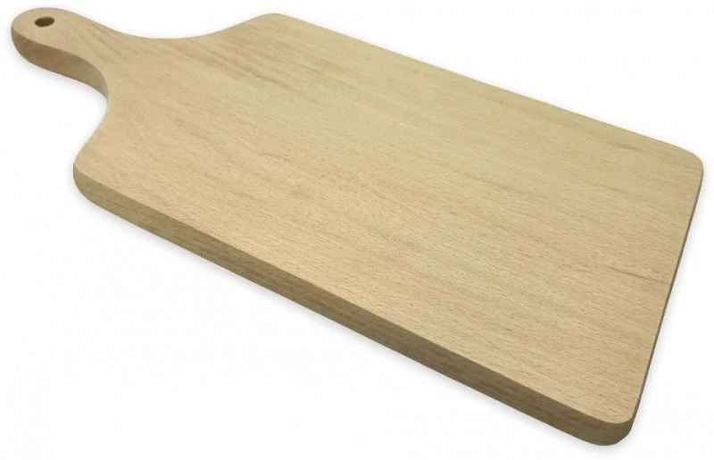 Beech wooden paddle cutting boards or serving platters for pyrography or resin decorations