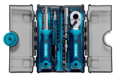 Eclipse Professional Tools 78 Piece Mini Socket & Insert Bit Set