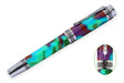 Chrome & Black Titanium New Majestic Rollerball Pen Kit