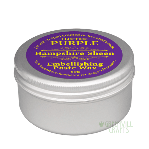 Embellishing Wax - Electric Purple - 60g - Hampshire Sheen