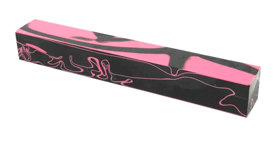 Kirinite Swirl Pen Blanks A pack of 5 Kirinite acrylic pen blanks all with swirls  The pack contains:  Acid Storm Pink Panther Patriot Jungle Camo Oyster Pearl