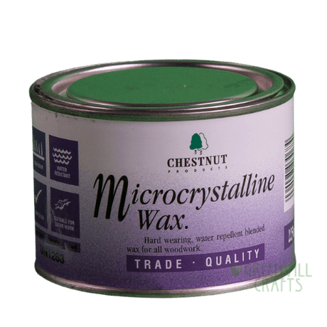 Microcrystalline Wax -225ml Tin -  Chestnut Products Chestnut