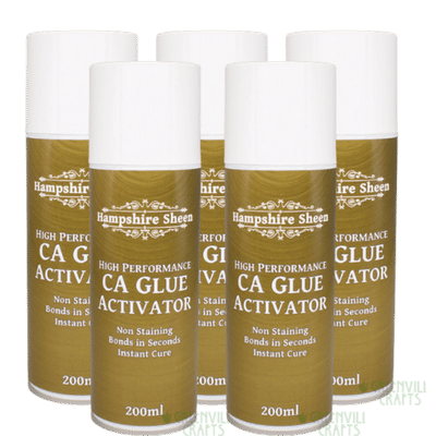 Hampshire Sheen CA Glue Activator 5 Pack Glue Activator Hampshire Sheen