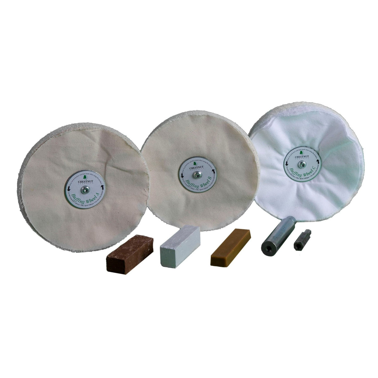 Buffing Wheel Kit - Chestnut Products Chestnut