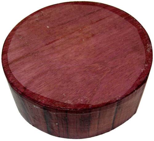 Purple Heart Bowl Blanks (Round) - Greenvill Crafts