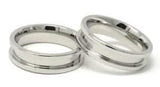 6mm Inlay Stainless Steel Ring Core Greenvill Crafts