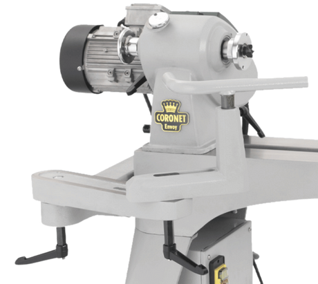 Record Power Outrigger Attachment for Envoy and Regent Lathes - Cream