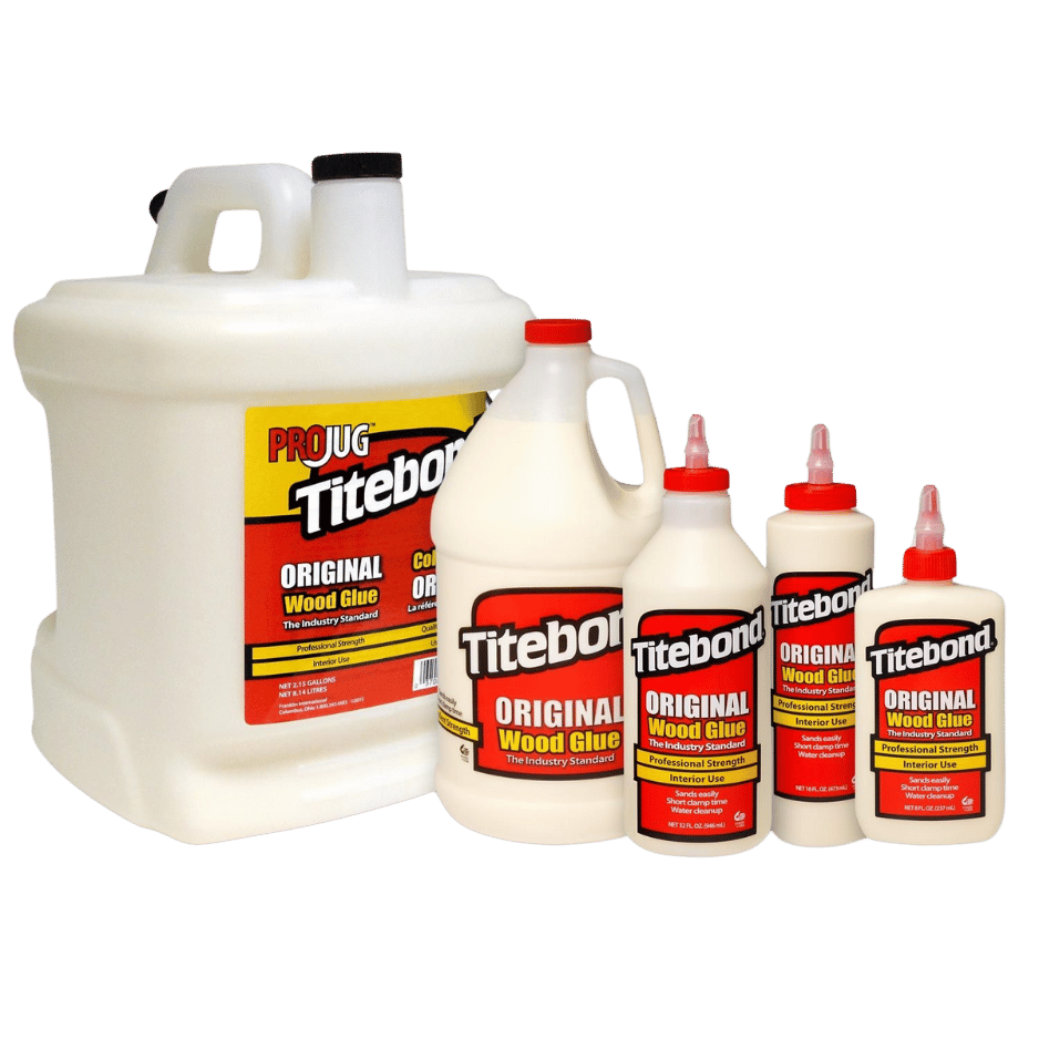 Titebond Original Wood Glue Harrogate North Yorkshire. Premium wood glue has strong initial tack & fast setting speed creating bonds stronger than wood