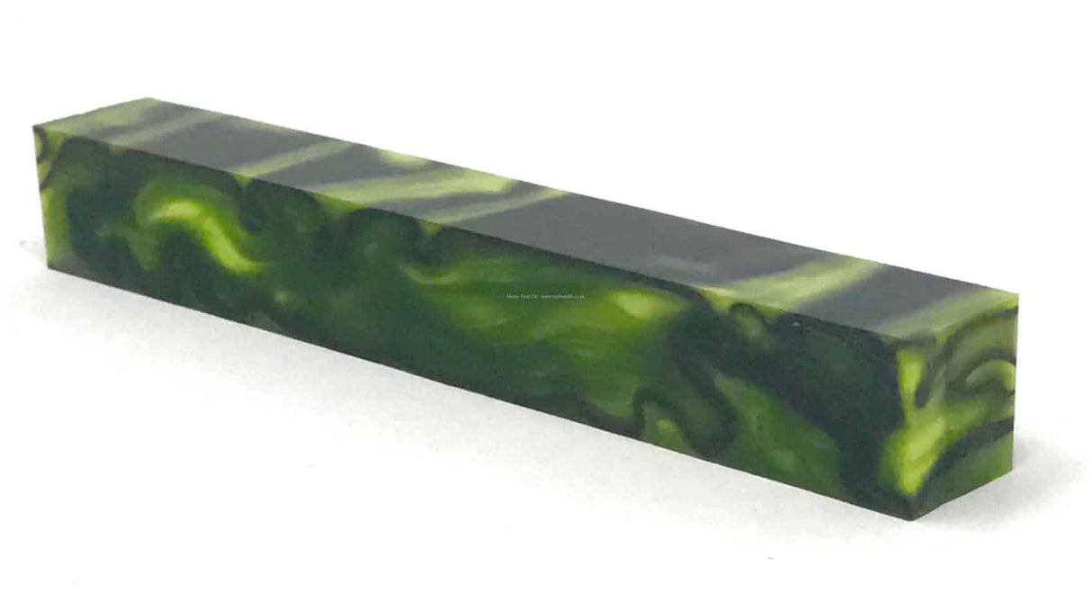 Toxic Green - Kirinite Pen Blank Kirinite