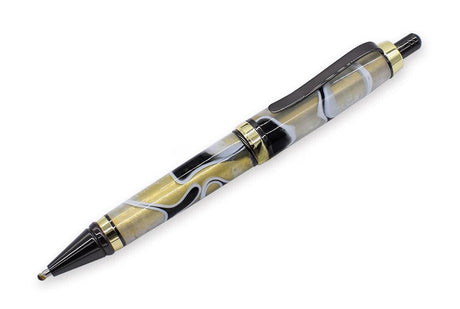 Cigar Click Pen Kit - Gun Metal & Gold Greenvill Crafts