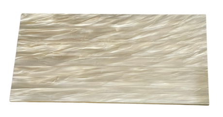 Kirinite Antique/Aged Ivory Pearl Craft Sheet 300mm x 150mm x 7.5mm Kirinite