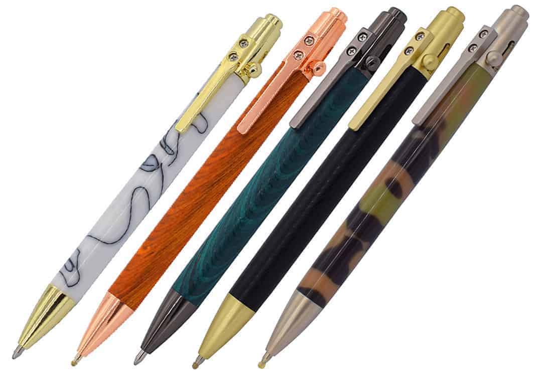 Jazz Bolt Pen Kit - Click Action Greenvill Crafts