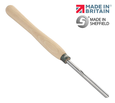 Record Power 1/2" Spindle Gouge (103560) (12" Handle) These spindle gouges are ideal general-purpose spindle tools, ideal for producing beads, coves and sweeping profiles across a wide range of projects.  The gouges are manufactured in the UK